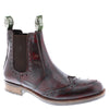 Chepstow Men's Leather Brogue Chelsea Boots