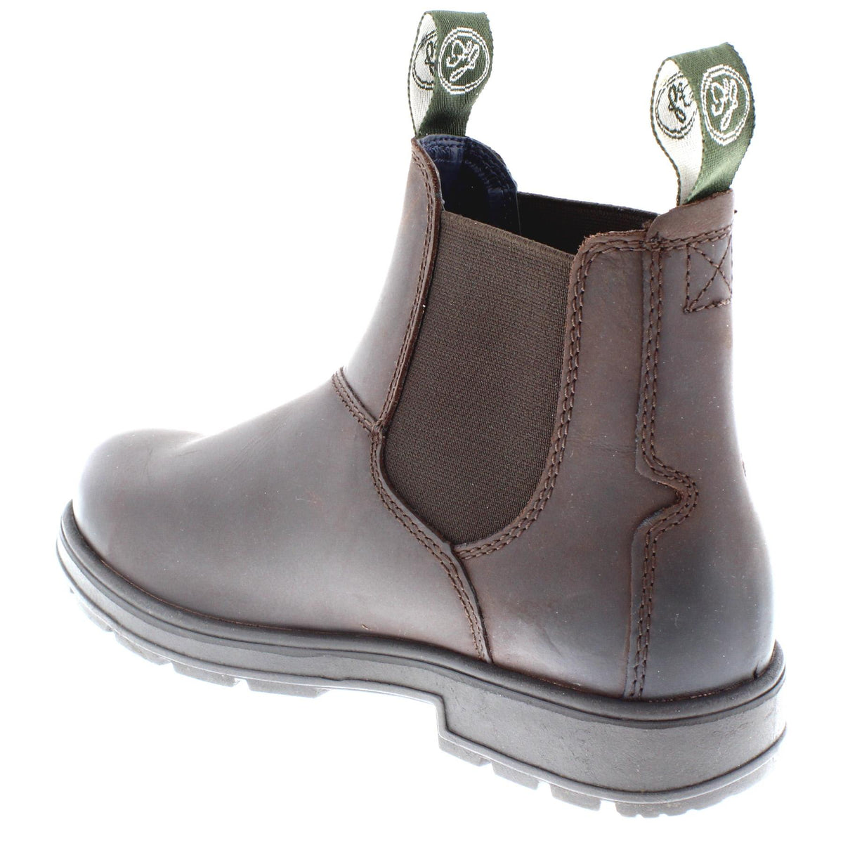 Braunston Men's Greasy Leather Chelsea Boots