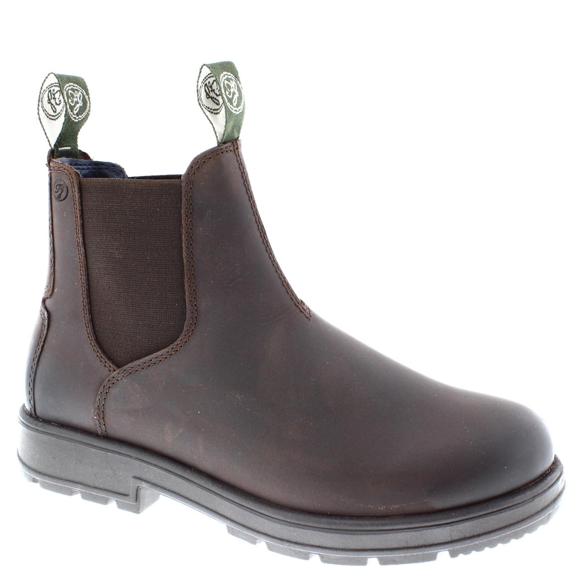 Braunston Men's Greasy Leather Chelsea Boots