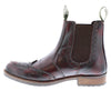 Chepstow Men's Leather Brogue Chelsea Boots