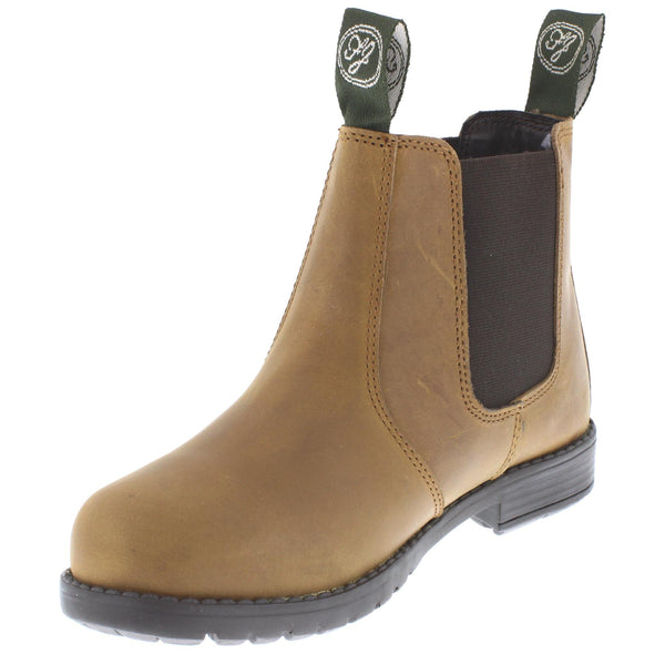 Ascot Leather Chelsea Boots