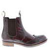 Chepstow Men's Leather Brogue Chelsea Boots